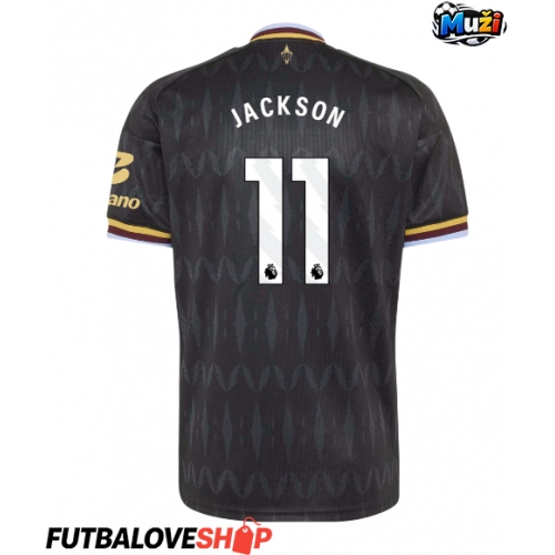 Dres Aston Villa Nicolas Jackson #11 Preč 2026-27 Krátky Rukáv